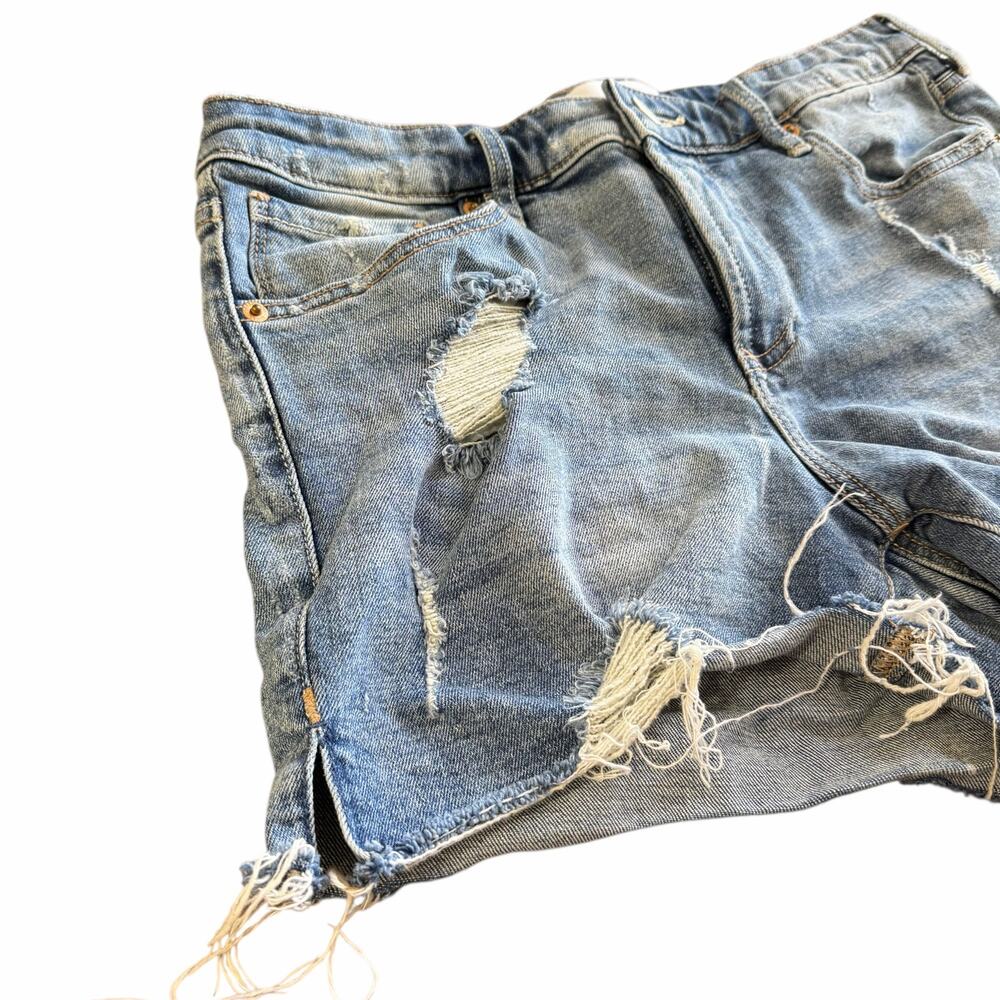 Dear John GiGi Distressed Denim Shorts Size 29 - Picture 7 of 8